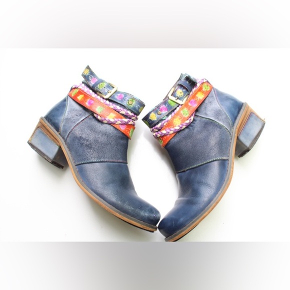 SOCOFY Handmade  Ankle  Boots - Picture 9 of 11